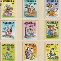 Disney Anguilla 1981 Ostern 1981 Michel Nr. 432-440 postfrisch