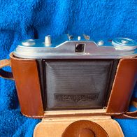 Agfa Isolette Mittelformatkamera Klappkamera 50-er Jahre, Originaltasche