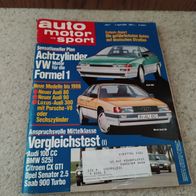 Auto Motor und Sport Zeitschrift 7/84