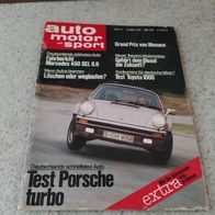 Auto Motor und Sport Zeitschrift 11-1975