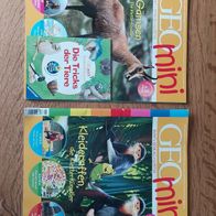 GEOmini 8/2019 und 7/2018, ab 5 Jahren, neu