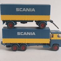 Wiking #460 Lastzug Scania 110 von 1978