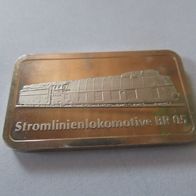 Degussa Silberbarren Stromlinienlokomotive BR05, 1 oz 999 Silber