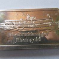 Degussa Silberbarren Rheinraddampfer, 1 oz 999 Silber