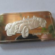 Degussa Silberbarren BMW 328, 1 oz 999 Silber