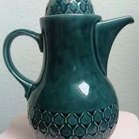 Kaffekanne grün von Waku Feuerfest Vintage *