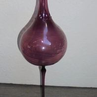 Vase lila Lauscha Glas mundgeblasen 38 cm * *