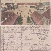 Pancsova-Pan?evo-Serbien-AK 1916 Franz Josef Platz Feldpoststempel Erh.2