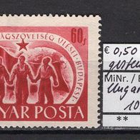 Ungarn 1950 Gewerkschaftskongress in Budapest MiNr. 1089 gestempelt