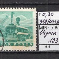 Ungarn 1963 Freimarken: Verkehrsmittel MiNr. 1935 A gestempelt