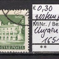 Ungarn 1960 Freimarken: Burgen und Schlösser MiNr. 1651 A gestempelt