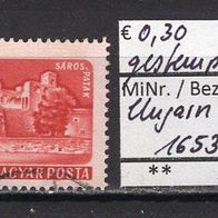 Ungarn 1960 Freimarken: Burgen und Schlösser MiNr. 1653 A gestempelt