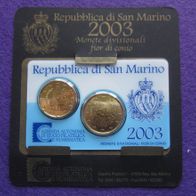 2 Münzen, Sondermünzen, San Marino (171/01)
