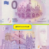 0 Euro Venezia SEAK 2018-1 offiziell ausverkauft Nr 3637