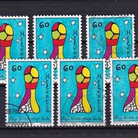 Schweiz MiNr. 1534 Niki de Saint Phalle gestempelt zur Auswahl M€ 0,70 #I51a
