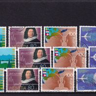 Schweiz MiNr. 1516-1519 Jahresereign. kpl. gestempelt zur Auswahl M€ 5,00 #E78ac