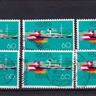Schweiz MiNr. 1501 Dampfer Hohentwiel gestempelt zur Auswahl M€ 0,80 #E33de