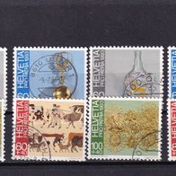 Schweiz MiNr. 1502-1505 Pro Patria kpl. gestempelt zur Auswahl M€ 5,50 #E82be