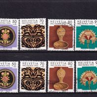 Schweiz MiNr. 1470-1473 Pro Patria kpl. gestempelt zur Auswahl M€ 5,50 #E34ab