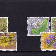 Schweiz MiNr. 1455-1458 Pro Juventute kpl. gestempelt zur Auswahl M€ 5,50 #E69ab