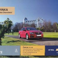 Chevrolet Cruze ( Slowakei ) ca2009 , 2 Seiten