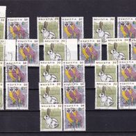 Schweiz MiNr. 1436-1437 Tiere kpl. gestempelt zur Auswahl M€ 1,50 #E173af
