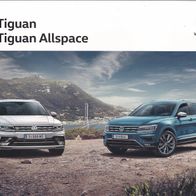 VW Tiguan & Tiguan Allspace ( Österreich ) 2019/02 , 52 Seiten