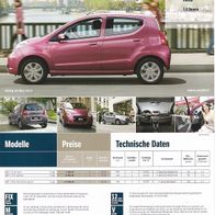 Suzuki Alto 1.0 Benzin ( Österreich ) 2012/02 , 2 Seiten
