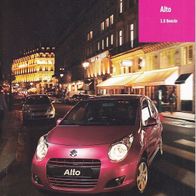 Suzuki Alto 1.0 Benzin ( Österreich ) 2010/04 , 6 Seiten