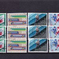 Schweiz MiNr. 1409-1412 Jahresereignisse kpl. gestempelt zur Auswahl M€ 2,70 #E154df