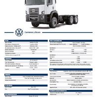 Volkswagen Constellation 31.330 ( Argentinien ) 2024/06 , 2 Seiten