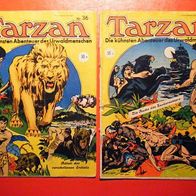 Tarzan Mondial-36,37-Orginal-komplett, .. Zust. ( 2-2-3 )