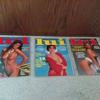LUI Männermagazin Konvolut Jahrgang 1983