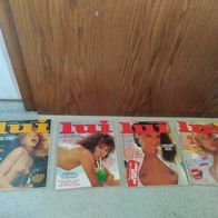 LUI Männermagazin Konvolut Jahrgang 1982