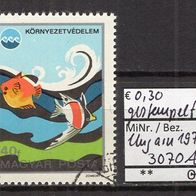Ungarn 1975 Umweltschutz MiNr. 3070 A gestempelt