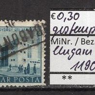 Ungarn 1951 Freimarken: Bauten des Fünfjahresplanes in Budapest MiNr. 1190 gestemp -1