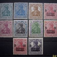 Dt. Reich und Kriegsopfer Lot 1902-1920 * */* (W196)