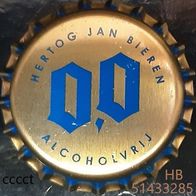 Hertog Jan Bieren 0,0 Alcoholvrij 2025 Brauerei Bier Kronkorken Korken neu unbenutzt