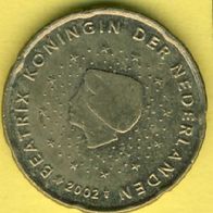 Niederlande 20 Cent 2002