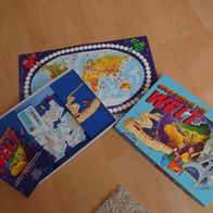 Brettspiel ´Quer durch die Welt´ - Quiz, Ratespiel
