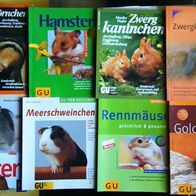 1 Buch aussuchen: GU Ratgeber usw. Hamster, Meerschweinchen, Kaninchen, Ratten usw.