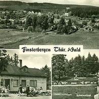 99894 Friedrichroda - Finsterbergen Schwimmbad - Gaststätte 1974
