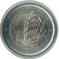 Italien 2 Euro 2025 " Amerigo Vespucci " (Bankfrisch)