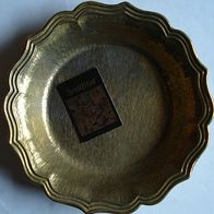 Messing Teller mit Zertifikat