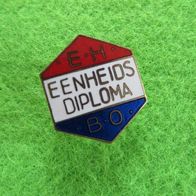 E.H. Eenheidos Diploma Brosche :