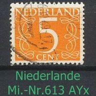 Niederlande Mi. Nr. 613 A.Y.x Ziffern o <