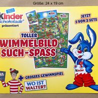 Palettenanhänger von "Ferrero - Kinderschokolade" (21) Wimmelbild Such-Spass