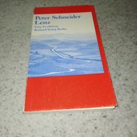 Peter Schneider LENZ eine Erzählung