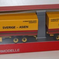 Herpa 313902 Scania 141 Planen-Hängerzug - Stjärnströms Akeri