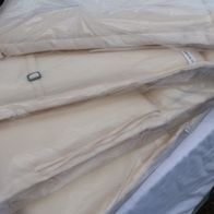 Klappstuhl-Auflagen, Natur, 86x38x4cm, Stuhlauflagen, neu, original verpackt